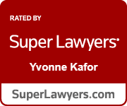 Yvonne Kafor's Super Lawyers Badge